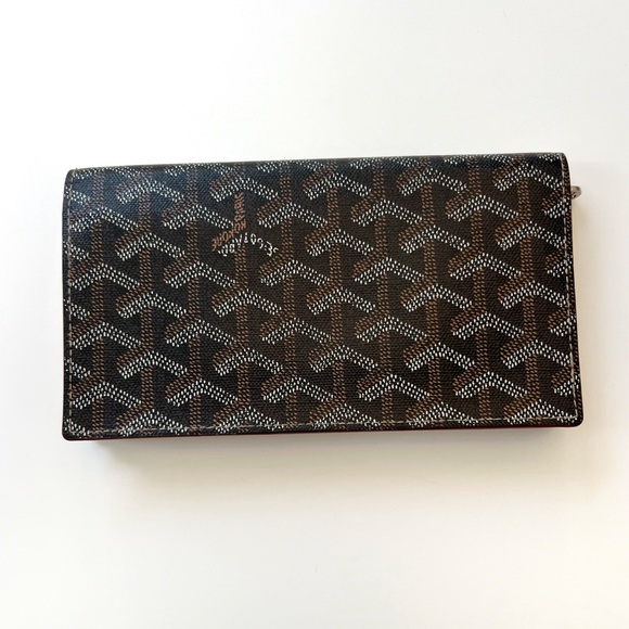 Goyard Richelieu Wallet, Black and Tan - Excellent condition - Picture 3 of 16